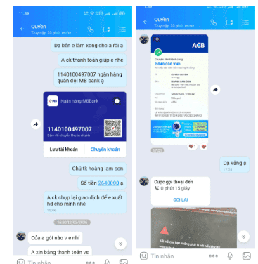 Sau khi lắp đặt dịch vụ và thanh toán các khoản phí